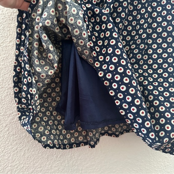 Eye Candy Apple Motif Dress Retro Print Vintage Cottagecore Mini Dress Large - Picture 7 of 8